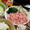 chainco's cooksnap of when they made 塩でいただく、豚と葱のしゃぶしゃぶ鍋.