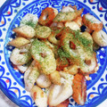 STimeBlues's cooksnap of when they made ちくわと魚肉ソーセージのバター炒め.