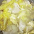 patepateco's cooksnap of when they made 冷凍水餃子の中華スープ☆彡.