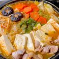 あい♪らんど's cooksnap of when they made 体ホカホカ！味噌キムチ鍋♪.