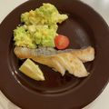 pakupakun's cooksnap of when they made タラのムニエル～タルタルソース添え✿.