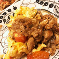 mayuryu's cooksnap of when they made 豚肉とトマトのオイスター卵炒め.