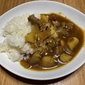 クック09CTHF☆'s cooksnap of when they made 牛すじとろとろカレー　いつもの鍋で簡単.
