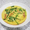＠迷子＠'s cooksnap of when they made ✿簡単✿ニラ玉ベーコンオムレツ.