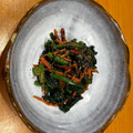 maezuchu's cooksnap of when they made ほうれん草とにんじんのごま和え.