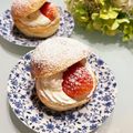 きらら15's cooksnap of when they made 30分で完成！？不思議パンのマリトッツォ.