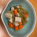 maezuchu's cooksnap of when they made ふきと高野豆腐の煮物.