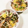みぽぽ37's cooksnap of when they made 簡単サラダ風ちらし寿司.