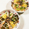 みぽぽ37's cooksnap of when they made 簡単サラダ風ちらし寿司.