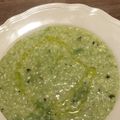 Yokchina's cooksnap of when they made ブロッコリーのミルクリゾット.