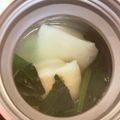 ☆ドキンちゃん☆”'s cooksnap of when they made 水餃子✿ほうれん草を入れて★スープに.