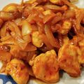 プラハの街並み's cooksnap of when they made ♪鶏肉と玉ねぎのケチャップ炒め♪.