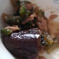 ♡uyucco♡'s cooksnap of when they made なすとゴーヤのツナ炒め。.