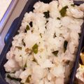◎梨沙◎'s cooksnap of when they made 懐かしの味♡給食のわかめご飯.