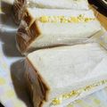 愉快な3児まま's cooksnap of when they made レンジで簡単アイラップで卵サンド.
