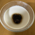 クック00N8WZ☆'s cooksnap of when they made 黒豆でリメイク！とろとろ～黒豆豆乳プリン.