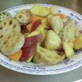 ぬこぬい戸田さん's cooksnap of when they made 鶏×さつまいも×れんこんの甘酢炒め.