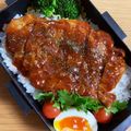 ひろ0922's cooksnap of when they made お弁当に！甘辛トンテキ.