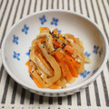バカリャウ's cooksnap of when they made シンプルに‼大根と人参と油揚げの煮物.