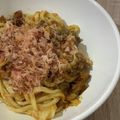 TaytNeyy's cooksnap of when they made カレーの残りで♪焼きカレーうどん★.