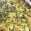 Sun Flover's cooksnap of when they made 大根葉とサバ缶のご飯のお供.