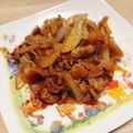 一番星寿美次郎's cooksnap of when they made 超簡単！ガリを使った生姜焼き.