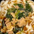 ポムポムポヨコ's cooksnap of when they made 簡単！ほうれん草と卵のおうどん♡.