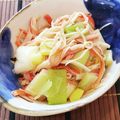 あーこ姐's cooksnap of when they made 葱とカニカマの酢の物.