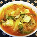 龍青空ママ's cooksnap of when they made シンプル☆キムチスープ.