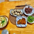 komutatata's cooksnap of when they made ★スナップえんどうのナムル.