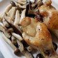 ぐうたら星人☆なおじ's cooksnap of when they made 簡単♪鶏肉とキノコの塩レモンバター炒め☆.