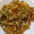 ちゃっぴー☆彡's cooksnap of when they made 簡単！じゃがいもとキャベツのソース炒め.