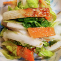 山原水鳥's cooksnap of when they made ＊白菜とちくわのさっぱりごま酢サラダ＊.