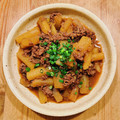 あさＰ's cooksnap of when they made 韓国風牛肉と大根の煮物.