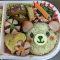 うまなす's cooksnap of when they made くまさん弁当★簡単キャラ弁.
