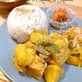 YUH♡ママ's cooksnap of when they made じゃがいもと厚揚げのシンプルなカレー煮.