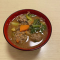 ピーナッツ子♪'s cooksnap of when they made 具だくさん♪♪鰯のつみれ汁♪♪.