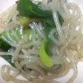 xyzクック's cooksnap of when they made 糸こんにゃくと小松菜の炒め物.