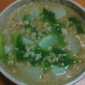 55才のおじさん's cooksnap of when they made かぶのとろとろ鶏そぼろ餡掛け.