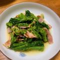ｊ爺ｊ's cooksnap of when they made 食卓を彩る！菜の花とベーコンのおひたし.