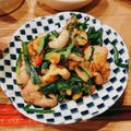 くろひつじ３'s cooksnap of when they made ニラくるみ炒め♪簡単手足腹の冷え性に薬膳.