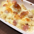 ナス科の地上絵's cooksnap of when they made 牡蠣とポテトのグラタン♪ヘルシ楽々ソース.