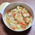 きらりとノエル's cooksnap of when they made 離乳食完了期♡具沢山クリームスープ.