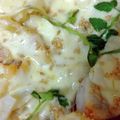 xyzクック's cooksnap of when they made れんこんピザ.