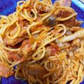 mayu_05's cooksnap of when they made ワンパンでトマトクリームパスタ.