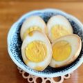 マルんちの丸顔's cooksnap of when they made コクがある美味しい黒酢味玉【作り置き】.