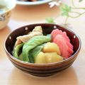runa10's cooksnap of when they made ささげと芋の煮物.