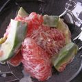 ぐうすか's cooksnap of when they made グレフルとアボカドの♡サマーサラダ♡.