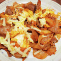 はらすいた's cooksnap of when they made 豚肉とキムチのもやし卵炒め*もう一品.