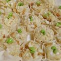 すかいmama☆'s cooksnap of when they made レンジで簡単＊豆腐とちくわのシュウマイ.